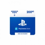 SONY ESD ESD CZ - PlayStation Store el. peněženka - 200 Kč, SCEE-CZ-00020000