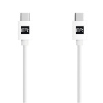 ER POWER kabel USB-C/C 3A 60W 120cm bílý, ERPWCC3A120-WH