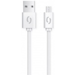 ALIGATOR Datový kabel 2A, Micro USB bílý, DAKA002