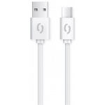 ALIGATOR Datový kabel 2A, USB-C bílý, DAKA006