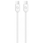 ALIGATOR Datový kabel POWER 3A, USB-C/USB-C, bílý, DATKP32