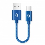 ALIGATOR PREMIUM 2A kabel, 50cm USB-C, modrá, DATKP40