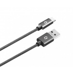 ALIGATOR PREMIUM 2A kabel, USB-C, černý, DATKP26