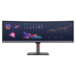 Lenovo ThinkVision/P49w-30/49"/IPS/5120x1440/60Hz/6ms/Black/3R, 63DBRAT1EU