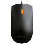 Lenovo 300/Kancelářská/Optická/1 600 DPI/Drátová USB/Černá, GX30M39704