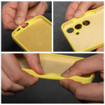 Case SILICONE 2mm for SAMSUNG A16 5G / A16 4G lemon 296406