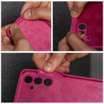 Case SILICONE 2mm for SAMSUNG A16 5G / A16 4G pink 296407