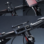GUB bike holder for mobile phone G83 Aluminium black 433087