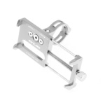 GUB bike holder  for mobile phone G85 Aluminium silver 433090