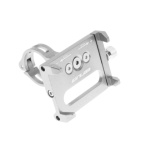 GUB bike holder  for mobile phone G85 Aluminium silver 433090