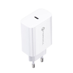 FORCELL F-ENERGY TFK-TC-20WPD travel charger Type C + cable Type C to Lightning PD QC4.0 3A 20W white 440721