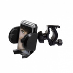 Bike holder for mobile phone with photo AX-15 black 444045