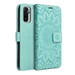 MEZZO Book case for XIAOMI Redmi Note 10 Pro mandala green 445821