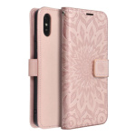 MEZZO Book case for XIAOMI Redmi 9AT / Redmi 9A mandala rose gold 448545