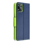 FANCY Book case for SAMSUNG A23 5G navy / lime 582977