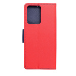 FANCY Book case for XIAOMI Redmi Note 12 Pro 5G red / navy 591544