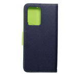 FANCY Book case for XIAOMI Redmi Note 12 Pro Plus 5G navy / lime 591549