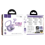 HOCO wireless bluetooth earphones TWS EQ6 purple 594615
