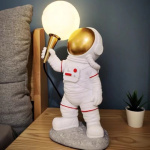 Moon table lamp ASTRONAUT standing Art Deco (model 1) AMTL 598809