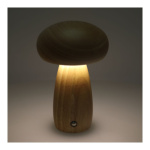 Table lamp bedside mushroom Art Deco wood color MTWTHN 599556