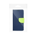 FANCY Book case for  XIAOMI Redmi Note 13 Pro 5G navy / lime 600873