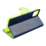 FANCY Book case for  XIAOMI Redmi Note 13 Pro Plus 5G navy / lime 600876