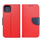 FANCY Book case for  XIAOMI Redmi Note 13 Pro Plus 5G red / navy 600877