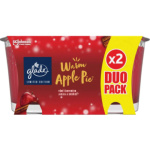 Glade svíčka vonná Apple Pie, 2× 129 g