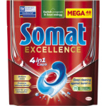 Somat tablety do myčky Excellence 4v1, 48 ks