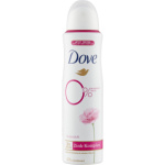 Dove 0% ALU Růže a Jasmín deodorant bez hliníku, 150 ml deospray