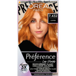 L'oreal Paris Préférence Vivid Colors barva na vlasy, Copper 7.432