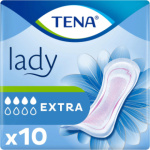 Tena Lady Slim Extra slipové inkontinenční vložky, 10 ks