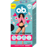 O.B. menstruační kalhotky, velikost XS/S, 1 ks