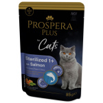 Kapsička Prospera Plus Sterelized 1+, Salmon, Peas 85g 1513-10106|X|X|KS