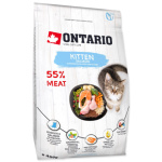 Krmivo Ontario Kitten Salmon 0,4kg 213-10073|X|X|KS