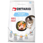 Krmivo Ontario Kitten Salmon 0,4kg 213-10073|X|X|KS