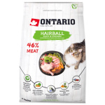 Krmivo Ontario Cat Hairball 0,4kg 213-10123|X|X|KS