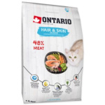 Krmivo Ontario Cat Hair & Skin 6,5kg 213-10177|X|X|KS