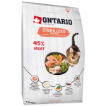 Krmivo Ontario Cat Sterilised Salmon 6,5kg 213-10777|X|X|KS