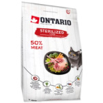 Krmivo Ontario Cat Sterilised Lamb 2kg 213-10795|X|X|KS