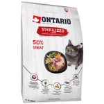 Krmivo Ontario Cat Sterilised Lamb 6,5kg 213-10797|X|X|KS