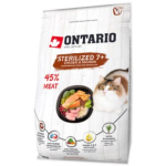 Krmivo Ontario Cat Sterilised 7+0,4kg 213-10833|X|X|KS