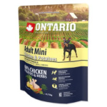 Krmivo Ontario Adult Mini Chicken & Potatoes 0,75kg 214-10533|X|X|KS