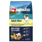 Krmivo Ontario Adult Mini Fish & Rice 6,5kg 214-10577|X|X|KS