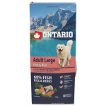 Krmivo Ontario Adult Large Fish & Rice 12kg 214-10778|X|X|KS