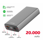 SWISSTEN Aluminum PowerBank 20000mAh 22013916