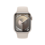 Apple Watch Series 9 41mm Cellular Hvězdně bílý hliník s hvězdně bílým sportovním řemínkem - M/L MRHP3QC/A