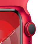 Apple Watch Series 9 41mm Cellular PRODUCT(RED) Červený hliník s PRODUCT(RED) sportovním řemínkem -S/M MRY63QC/A