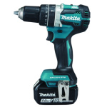 Makita DHP484RFJ Aku bezuhlíkový příklepový šroubovák Li-ion LXT 18V 3,0 Ah,Makpac DHP484RFJ